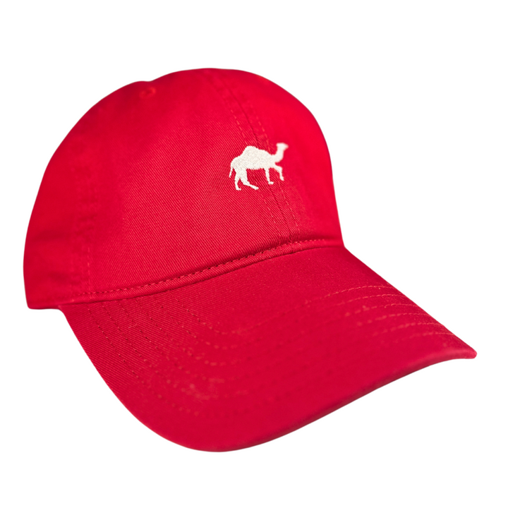 Camel Life Red / White Camel Logo Hat
