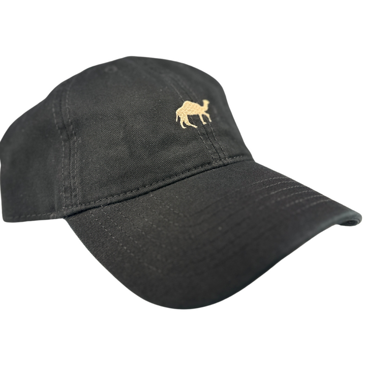 Camel Life Black / Tan Camel Logo Hat
